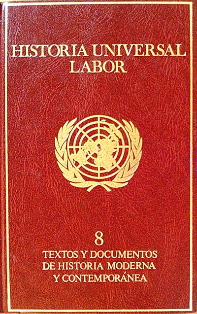 HISTORIA UNIVERSAL LABOR. Volúmen 8