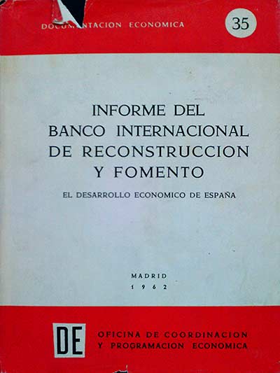 Informe del banco internacional de reconstrucción y fomento