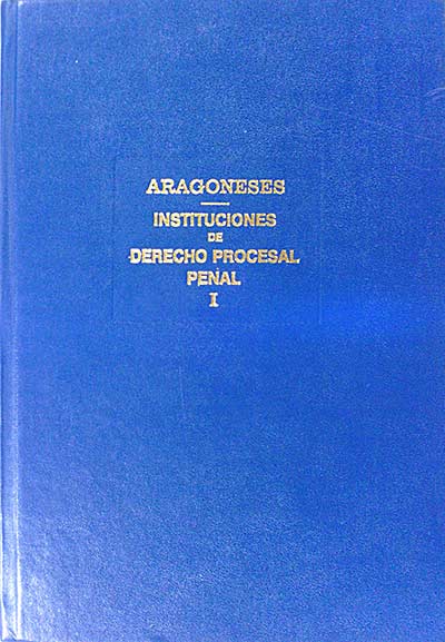 Instituciones del derecho procesal