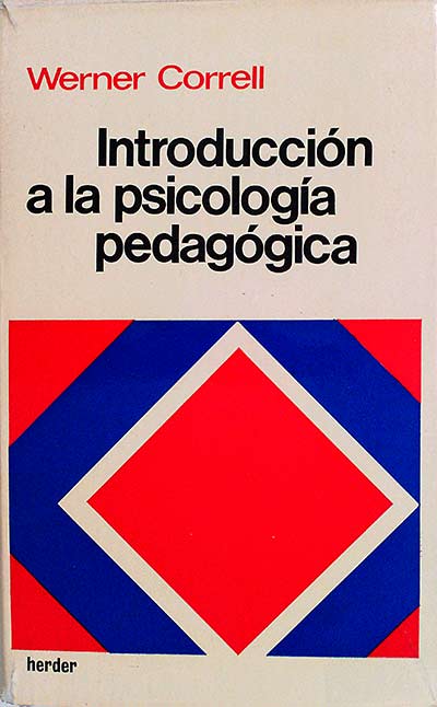 Introducción a la psicología pedagógica 