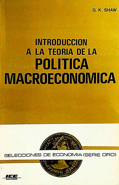 Introducción a la teoría de la política macroeconómica 