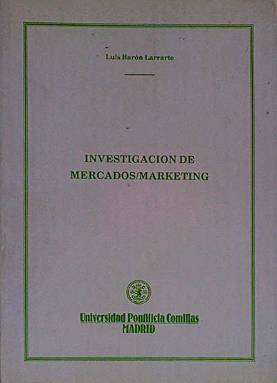 Investigaciones de Mercados/Marketing