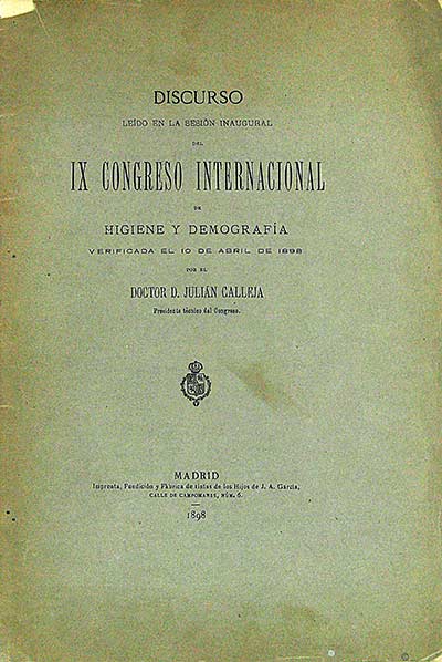 IX congreso internacional de higiene y demografía