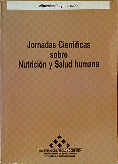 JORNADAS CIENTÍFICAS SOBRE NUTRICIÓN Y SALUD HUMANA