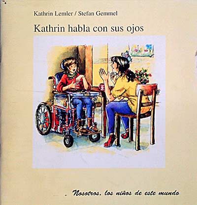 Kathrin habla con sus ojos 