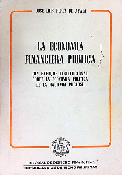 La economía financiera pública
