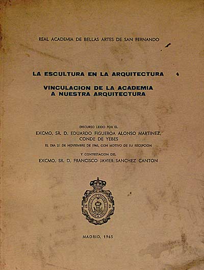 La escultura en la Arquitectura.