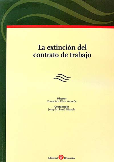 La extinción del contrato de trabajo