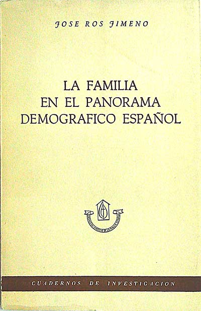 La familia en el panorama demográfico español