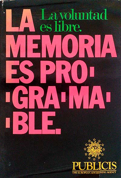 La memoria es programable 