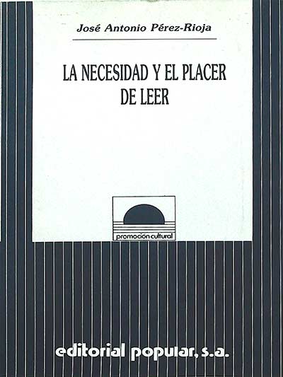 La necesidad y el placer de leer