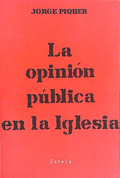 La opinión pública en la Iglesia