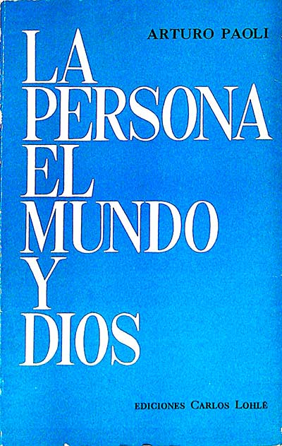 La persona, el mundo y dios