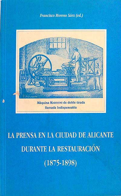La prensa en la ciudad de Alicante durante la restauración 