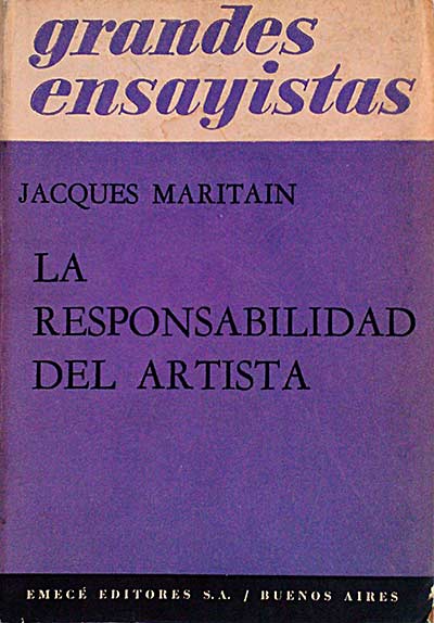 La responsabilidad del artista