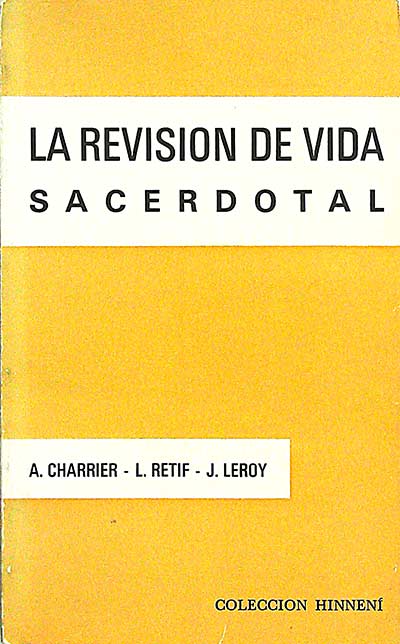 La revisión de vida sacerdotal