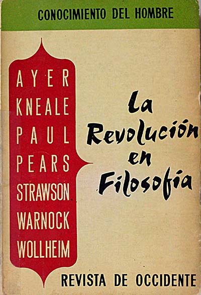 La revolución en Filosofía