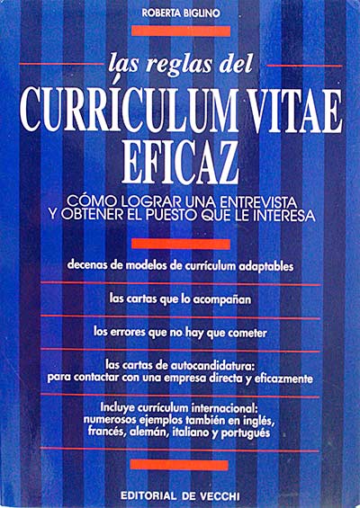 Las reglas del curriculum vitae eficaz
