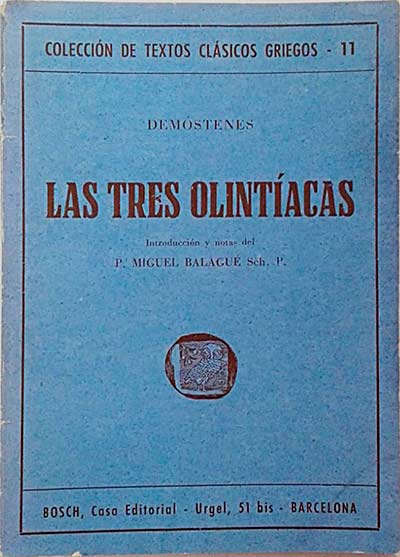 Las tres olintíacas 