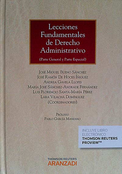 Lecciones fundamentales de Derecho Administrativo