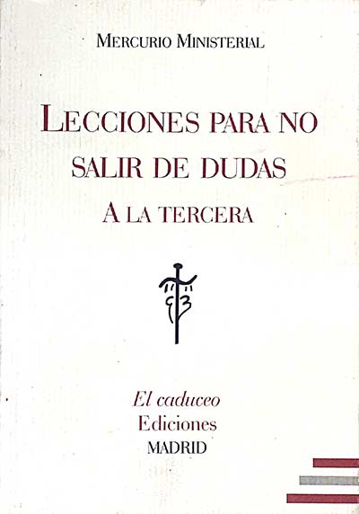 Lecciones para no salir de dudas