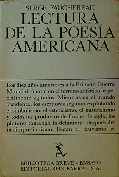 Lectura de la poesía americana