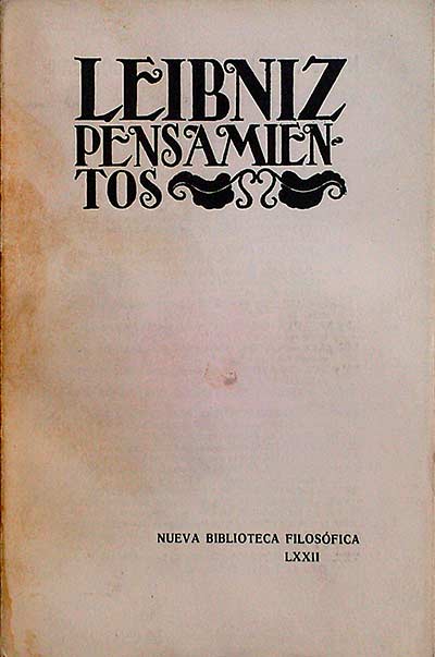 Leibniz pensamientos