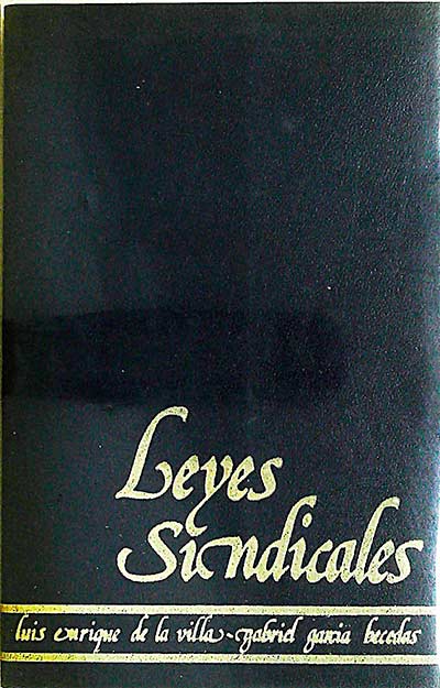 Leyes sindicales