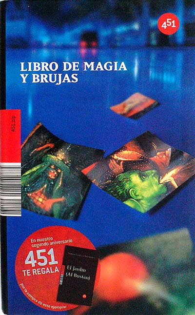 Libro de magia y brujas