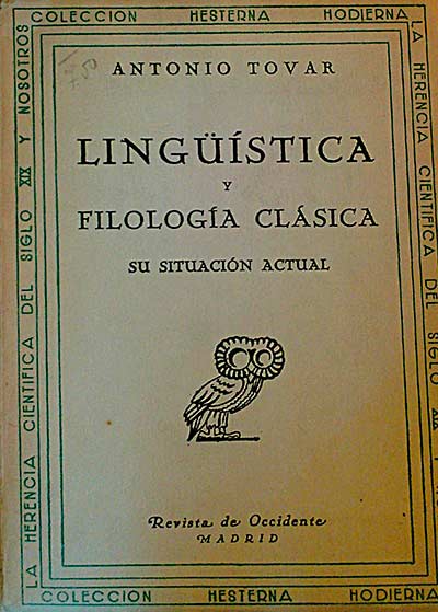 Lingüística y Filología Clásica. Su situación actual.