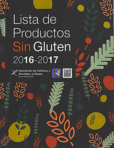 Lista productos sin gluten 2016 - 2017