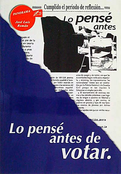 Lo pensé antes de voltar