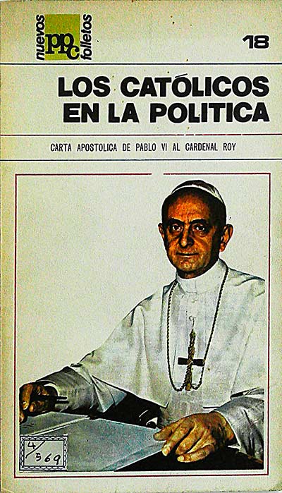 Los católicos de la política
