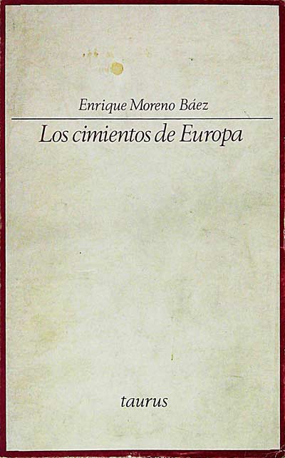 Los cimientos de Europa