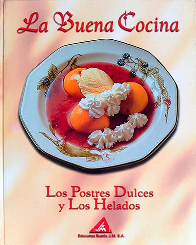 Los postres dulces y los helados