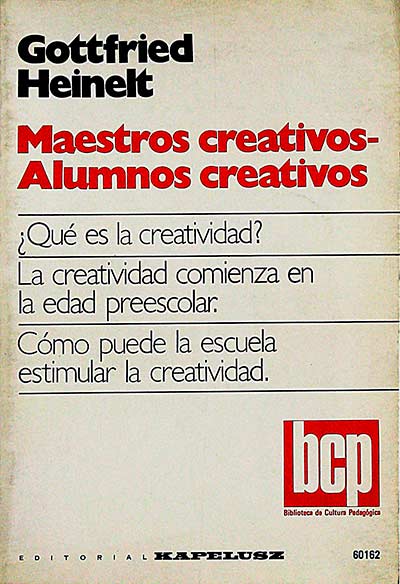 Maestros creativos - alumnos creativos