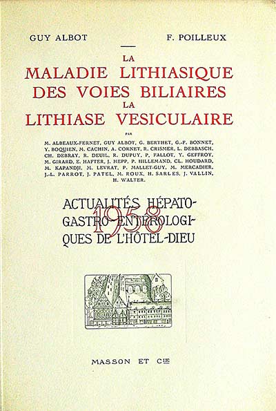 Maladie lithiasique des voies bilaires. La lithiase vesiculaire
