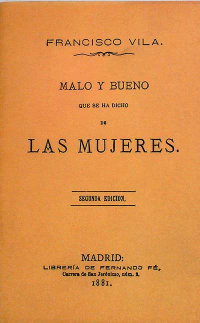 Malo y bueno que se ha dicho de las mujeres