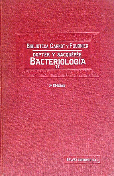 Manual de Bacteriología, tomo II