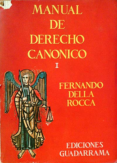 Manual de derecho canónico I