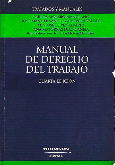 Manual de derecho del trabajo