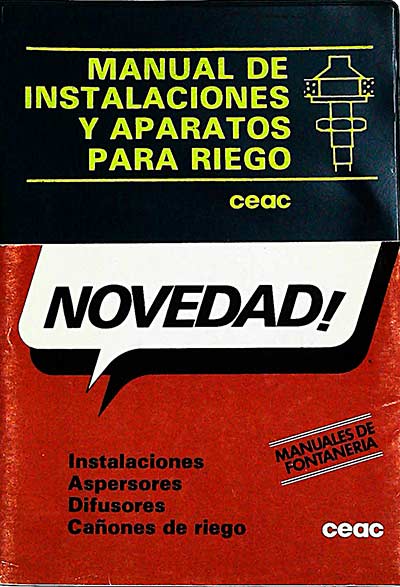 Manual de instalaciones y aparatos de riego