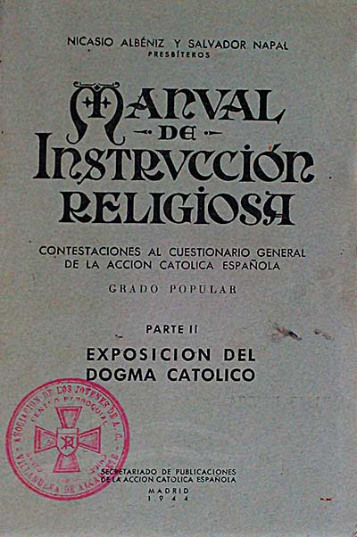 Manual de instrucción religiosa