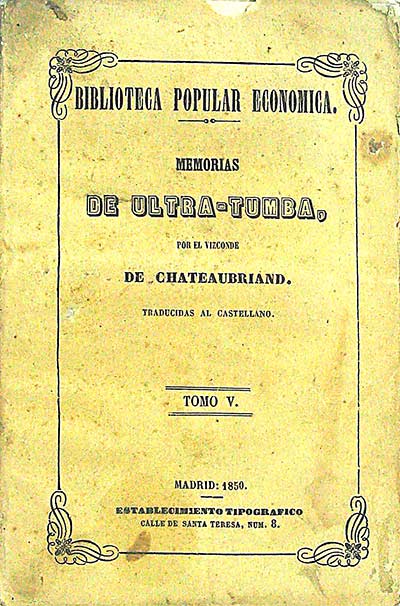 Memorias de Ultra-tumba