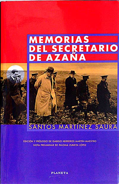 Memorias del secretario de azaña 