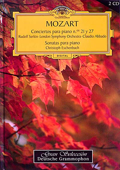 Mozart. Conciertos para piano 21 y 27. Sonatas para piano