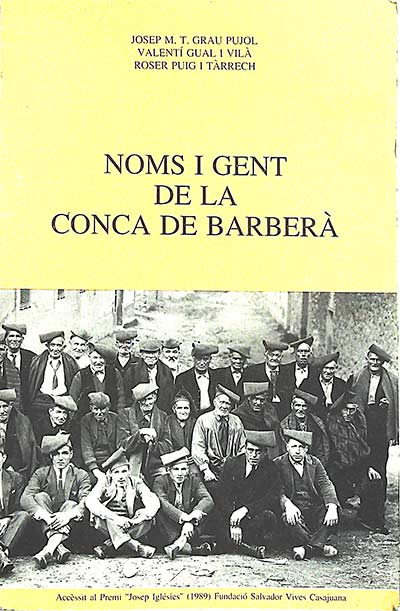 Noms i gent de la conca de Barberà