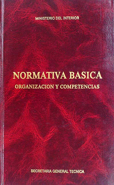 Normativa básica. Organización y competencias