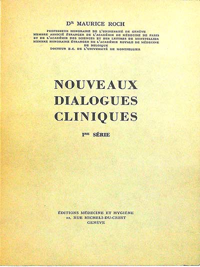 Nouveaux dialogues cliniques 1re série