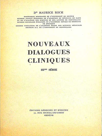 Nouveaux dialogues cliniques